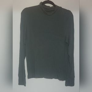 Aerie soft lightweight long sleeve olive green large
